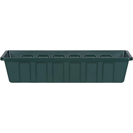 Novelty 02241 203475 2241 24" Green Flower Box Planter, Inch