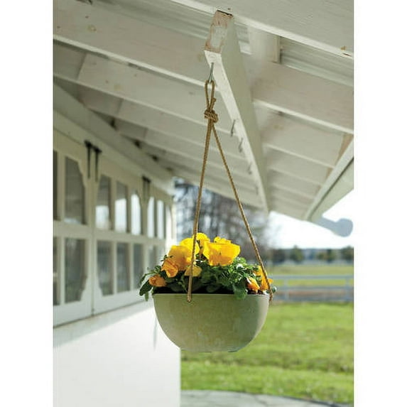 Novelty 12" Napa Hanging Bowl Planter