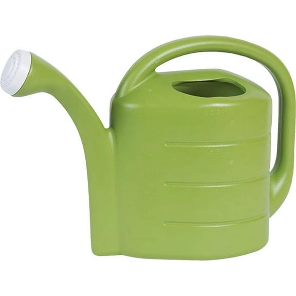 Novelty Deluxe Watering Can 30413 - 2 Gallon Plastic Pour Spout - Green