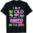 thumbnail image 1 of Novelty 80s Design For Women & 80s Festival Costume T-Shirt, 1 of 4