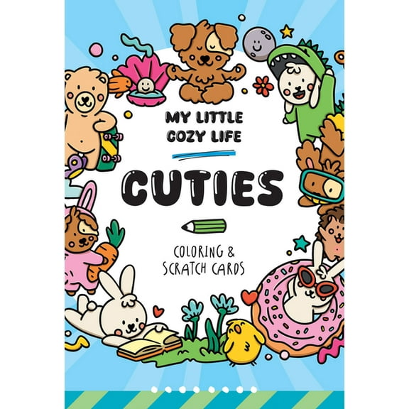 Novelty Activity Wallets My Little Cozy Life Cuties Coloring & Scratch Cards, (Paperback)