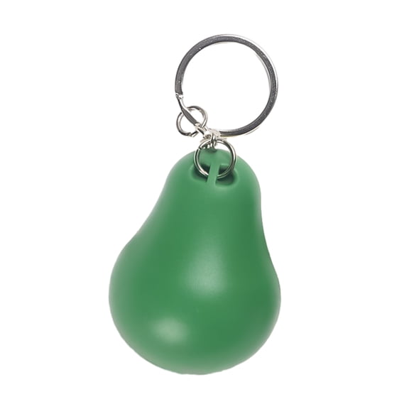Novelty Avocado Keychain Avocado Keyring Adorable Avocado Stress Key Jewelry Stylish Avocado Key Pendant Plastic Texture