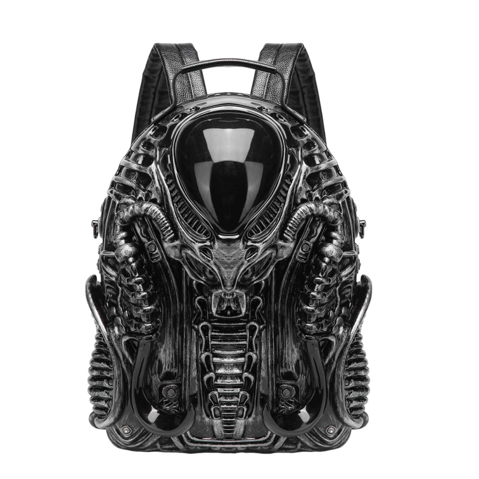 Novelty Backpack Travel Backpack 3D Xenomorph Shaped Backpack Casual ...