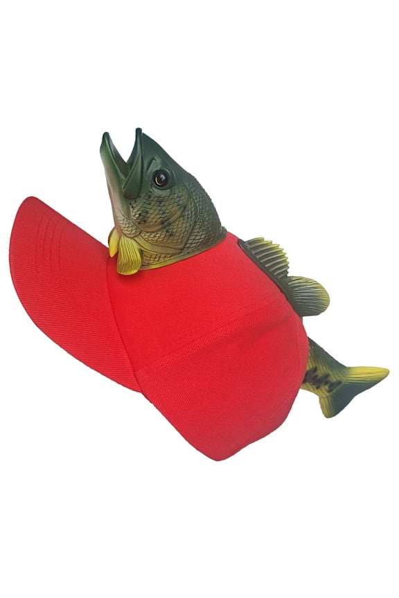 Novelty Baseball Hat with Simulation 3D Fish Sunproof Baseball Hat Headwear for Birthday Party Parent Child Activity Hat