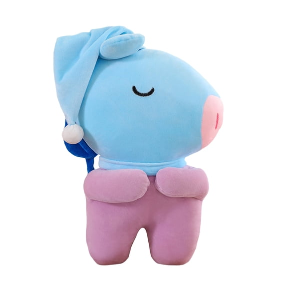 Novelty Bedtime Stuffed Animals Toys Easter Day Gifts Fluffy Soft Plushies Cute Lifelike Animal Doll Plushie Toys Comfort for Kids Friends Birthday Purple