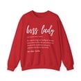 thumbnail image 1 of Novelty Boss Lady Definition Layla Wife Girl Busine Gildan 18000 Sweatshirt, 1 of 4