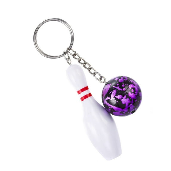 Novelty Bowling Keychain Fashionable Bowling Keychain Eye Catching Keychain for Added Convenience & Fun
