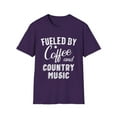 thumbnail image 1 of Novelty Brew Espresso Enthusiasts Gift | Coffee Beverage And Country Music Graphic Men Women Unisex Softstyle T-Shirt, 1 of 4