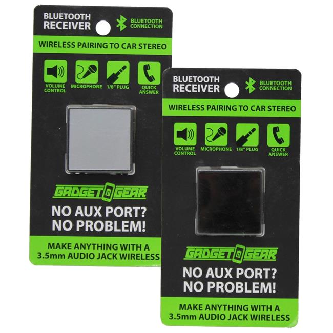Kole Imports AD237 Gadget Gear Bluetooth Receiver Audio Jack Bluetooth Converter - Pack of 26