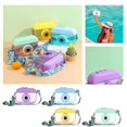 thumbnail image 1 of Novelty Camera-Shaped Plastic Water Bottle with Strap, Leakproof Student Tumbler with Straw, Portable Outdoor Juice Cup, 1 of 9