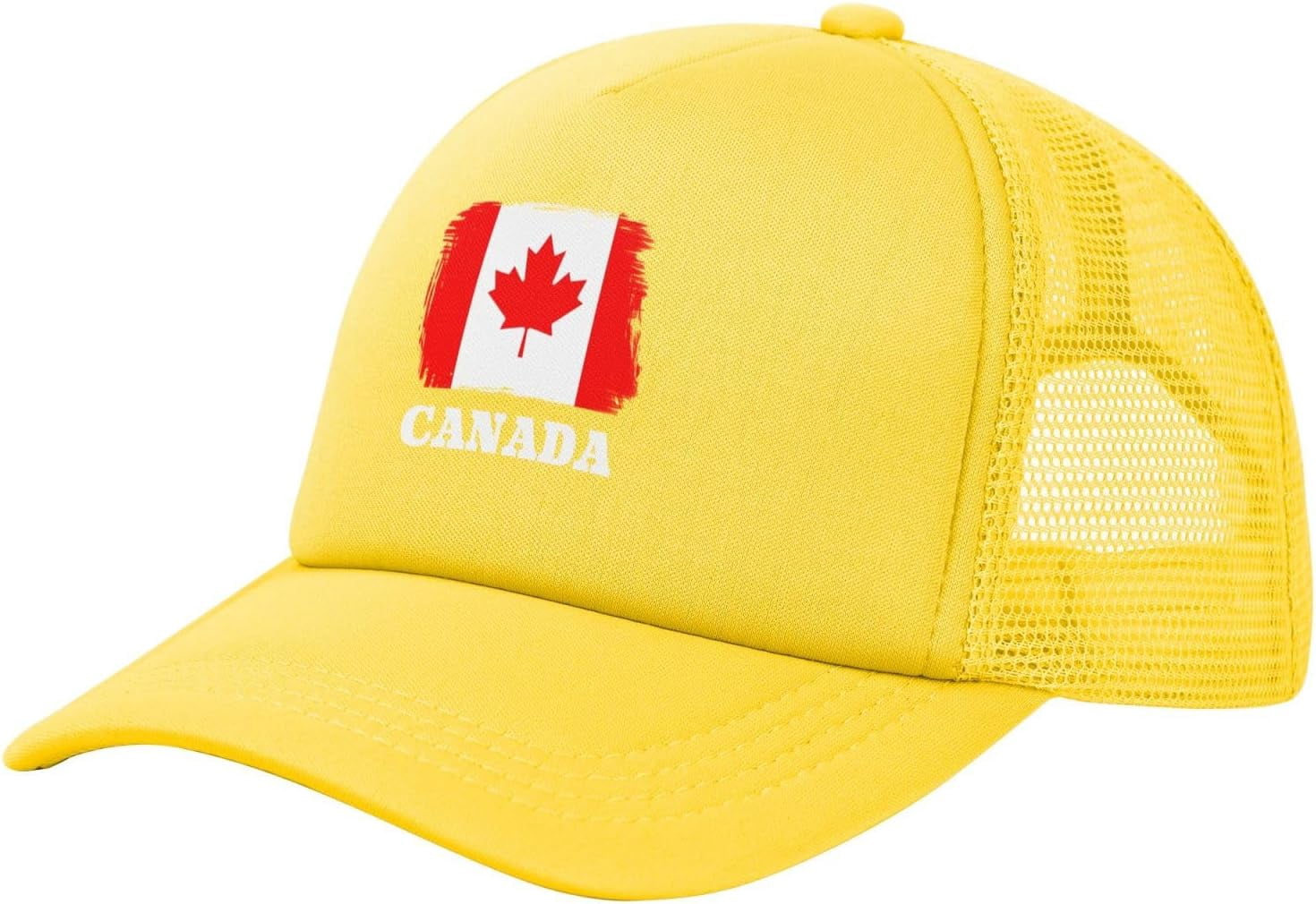 Novelty Canadian Canada Flag Mesh Hat Fashion Adjustable Baseball Cap ...