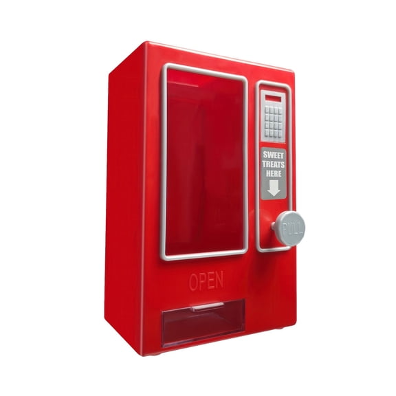 Novelty Chocolate Storage Container for Desk Toy Snack Holder Unique Candy Jar for and Adults,19.5 cmx12 cm,Red