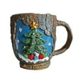 thumbnail image 1 of Novelty Christmas Themed Mugs Collection, 3D Ceramic Coffee Cups, Hot Cocoa and Tea, Dishwasher and Microwave Safe, Unique Gift(Green), 1 of 5