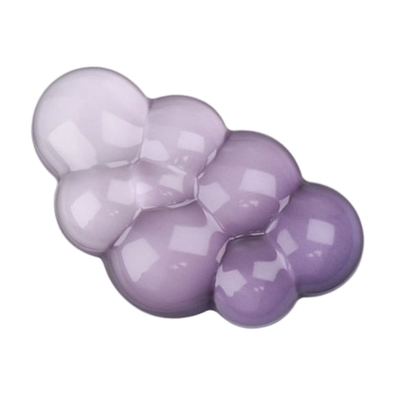 Novelty Cloud Shaped Desk Accessory Wrist Cushions Memory Foam Cores NonSlip Base For Typing And PC Work