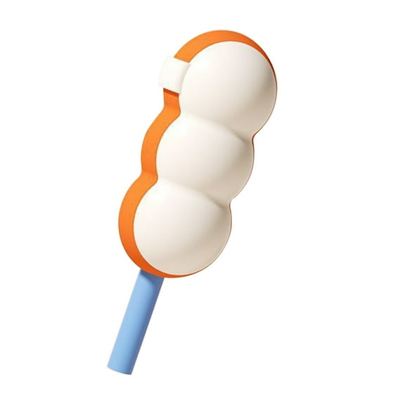 Novelty Cloud Shaped Handheld Decorative Prop Lightweight Foam Material with Stick Handle for Display Use