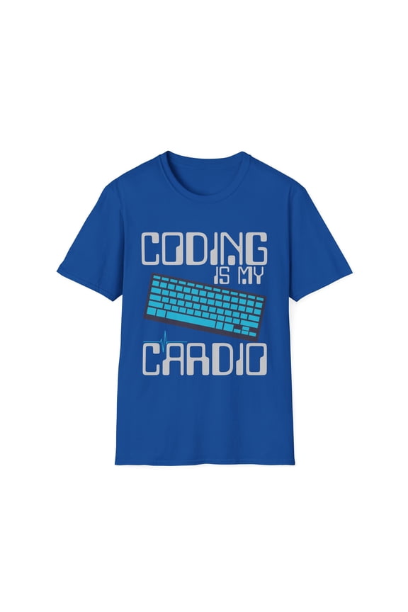 Novelty Computer Program Technician Expert Workout Humorous Techie Developer Fan Men Women Unisex Softstyle T-Shirt