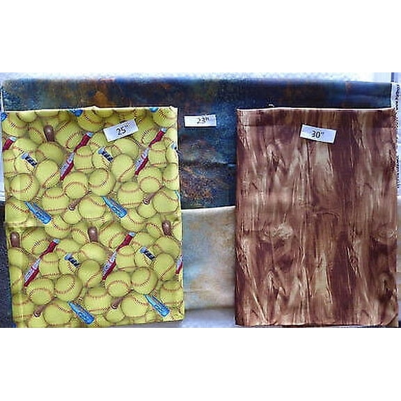 Novelty Cotton Fabric Bundle Last of the Best 2YD 6 inches