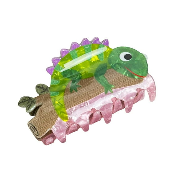 Novelty Cow Animal Hair Clip Acrylic Fashion Accessory for Women Funny Barrettes Stylish Clip