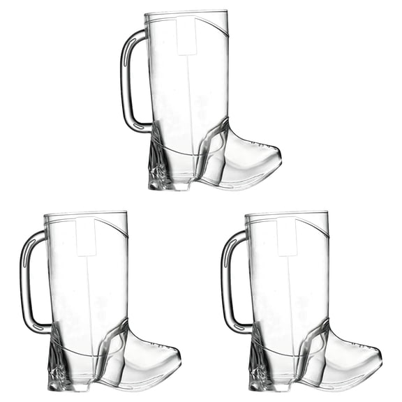 Novelty Cowboy Boot Mug 17 Oz | Reusable Hard Plastic | | Drink Cup | Western Birthday & Table Centerpiece Decor,kitchen drinking cups