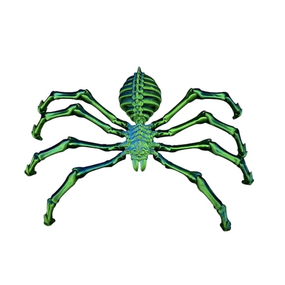 Novelty Craft Toy for Adults 3D Printed Articulated Extendable Mystery Figurine in Unique Design for Collectors and,3.54 in,Green