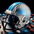 thumbnail image 1 of Novelty Creative Ball Team Helmet Building Block Set, Building Blocks Collectibles Gifts for Sports Fans Enthusiasts, 1 of 9