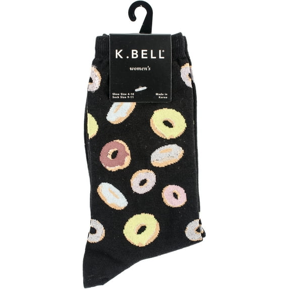 Novelty Crew Socks - Donuts