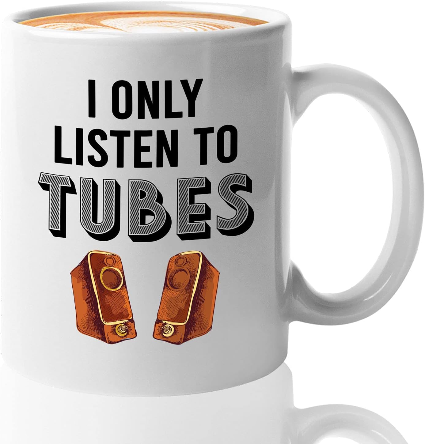 Novelty DJ Coffee Mug White To Date No DJ Disk Jockey Radio