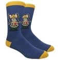 thumbnail image 1 of Novelty Designer Cotton Beer Socks I Love Beer Bong, 1 of 1