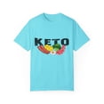thumbnail image 1 of Novelty Dietary Regimes Programme Ketogenic Enthusiast Hilarious Moderate-Protein High-Fat Nourishment Unisex Garment-Dyed T-shirt, 1 of 4