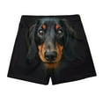 thumbnail image 1 of Novelty Dog Lover Shorts - 3D Printed Funny Dog Butt Design | Men's Summer Cartoon Graphic Shorts with Comfortable Loose Fit, 1 of 9