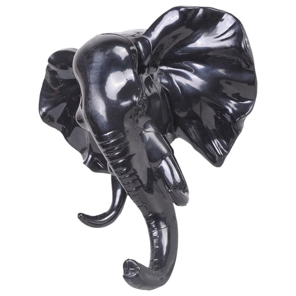 Novelty Elephant Deer Wall Mount Hook With Strong Adhesive Backing Plastic Key Organizers Decorative Household Items