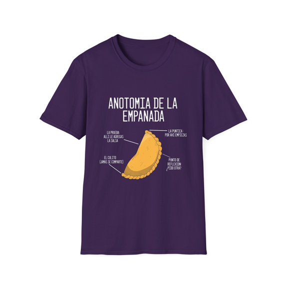 Novelty Empanada Sandwiches Spread Sayings Spanish Cuisine Humorous Breads Lover Foodie Street Food Empadana Unisex Softstyle T-Shirt