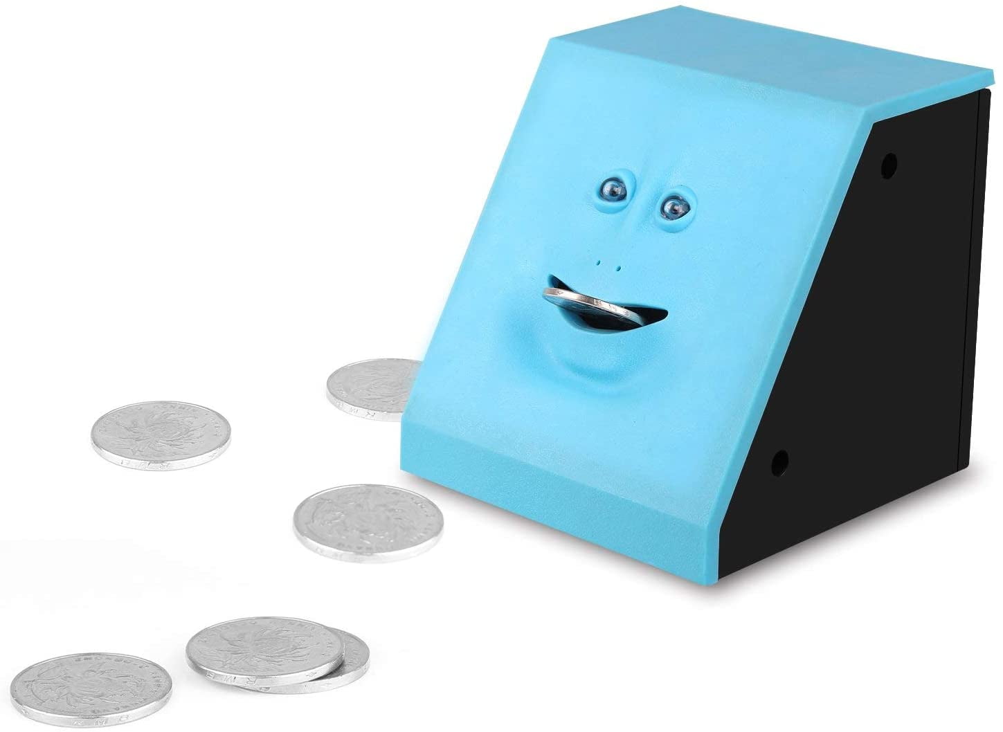 Novelty Face Bank Coin Eating Savings Bank Kids Money Saving Collection