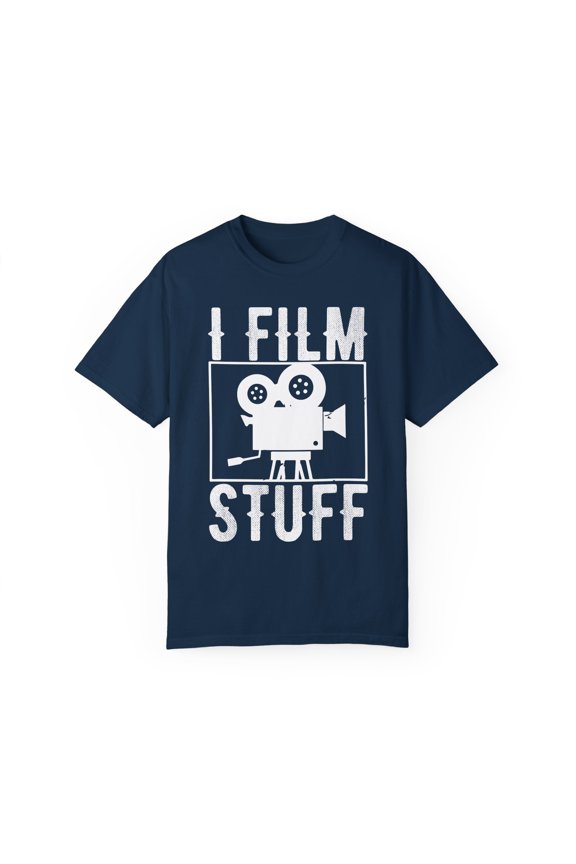 Novelty Filmmaking Screenplay Screenwriter Lover Hilarious Cinema Manager Creator Men Women Unisex Garment-Dyed T-shirt