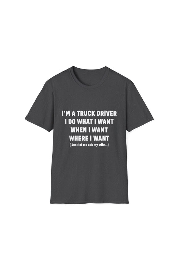 Novelty Firefighter Guards Fireman Gift | Funny Fireman Truck Professional Drivers Married Men Unisex Softstyle T-Shirt