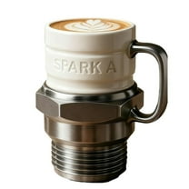 Novelty Funny Coffee Mug, Unique Mechanical Style Travel Cup Cool Auto-Inspired Home Decor Holiday Gifts For Men And Car Lovers