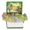 thumbnail image 1 of 3D Dinosaur Toys For Kids Mini PopUp Keychain Dinosaurs Figures Book Small Novelty Funny Toy For Cube, 1 of 5