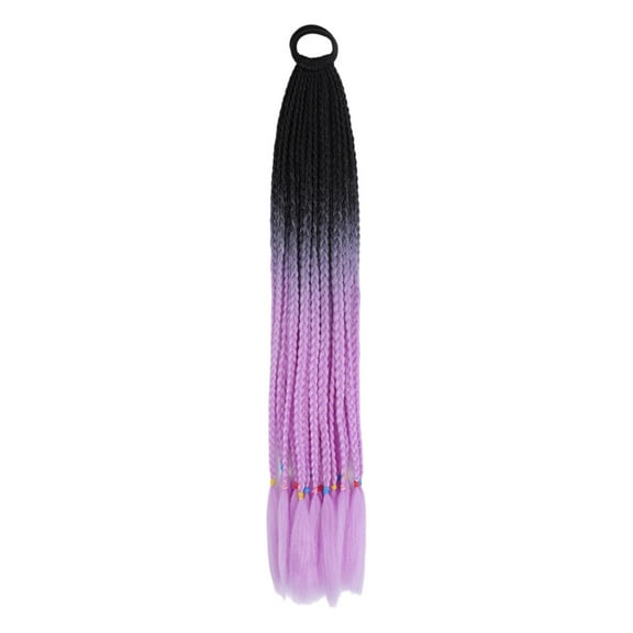 24 Inch Heat Synthetic Braiding Hair Extensions 100g Versatile Crochet Styling Durable Fiber Wig