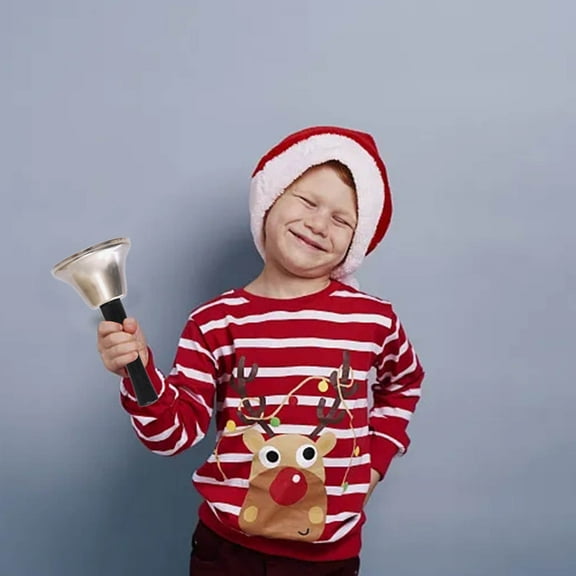 Novelty Funny Toy Adult Metal Hand Alarm Clock Jingle for Classroom Dinner and Food Line