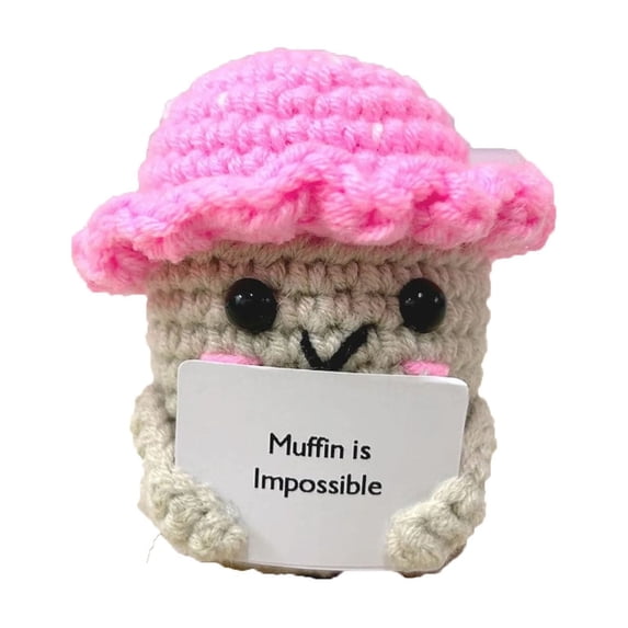 Novelty Funny Toy - Handmade Positive Message Dolls for Home and Birthday Ideas