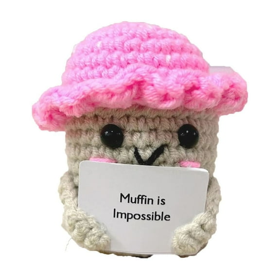 Novelty Funny Toy - Handmade Positive Message Dolls for Home and Birthday Ideas