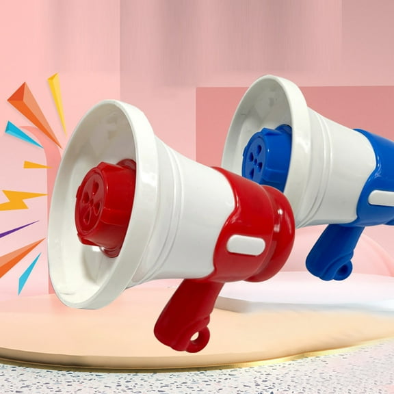 Novelty Funny Toy Mini Megaphone Record Play Prank for Adults Kids Game Party Loudspeaker Mini Speaker Amplifier Cute Children's Sound Device