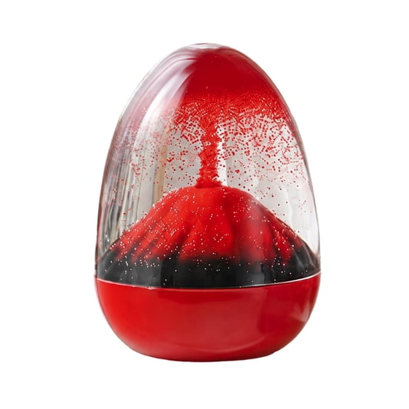 Novelty Funny Toy Volcano Sensory Perpetual Motion Desk For Stress Visual Relaxation