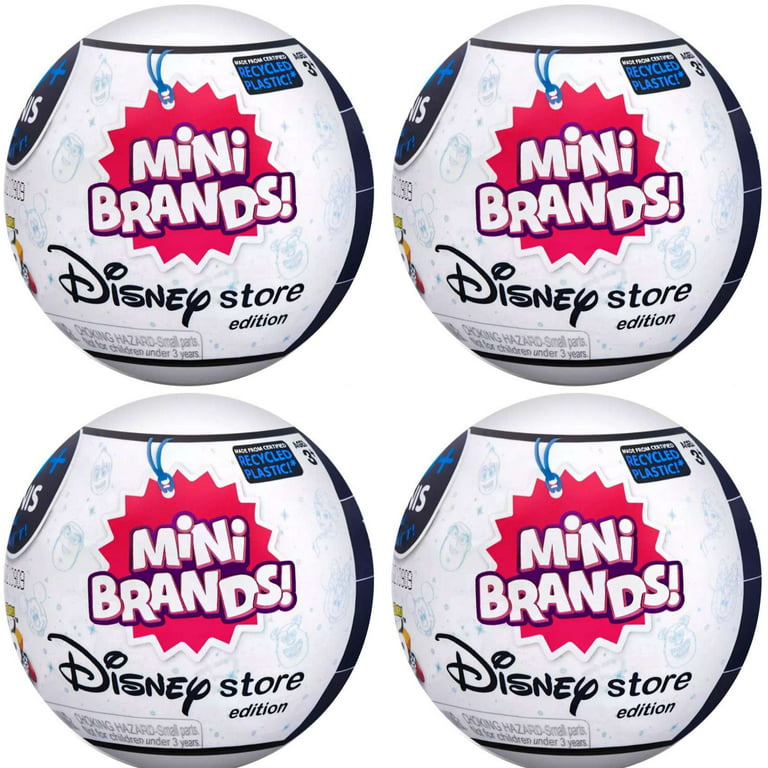 5 Surprise Mini Brands Disney Store Series 1 Mystery Capsule Collectible -  77114GQ2-S002