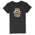 thumbnail image 1 of Novelty Genius "Not Fast Not Furious" Funny Sloth Shirt, Ringspun Cotton T-Shirt, Mens/Womens Fits, 1 of 4