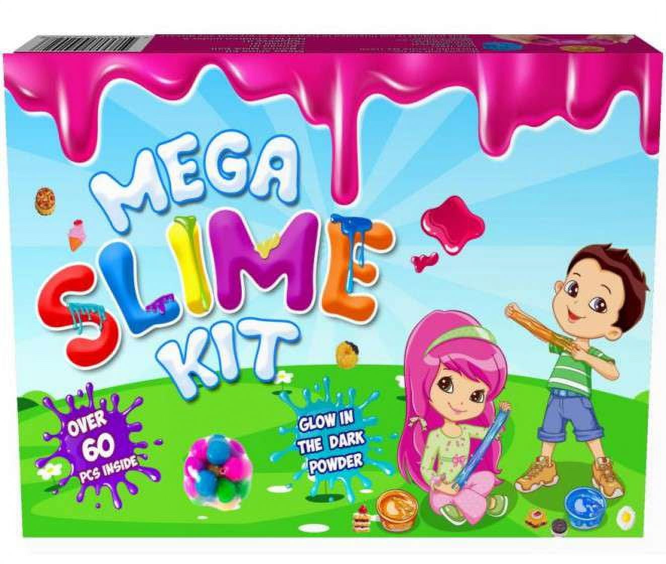 Novelty Gifts Mega Slime Kit Mystery Box (Over 60 Pieces Inside!)