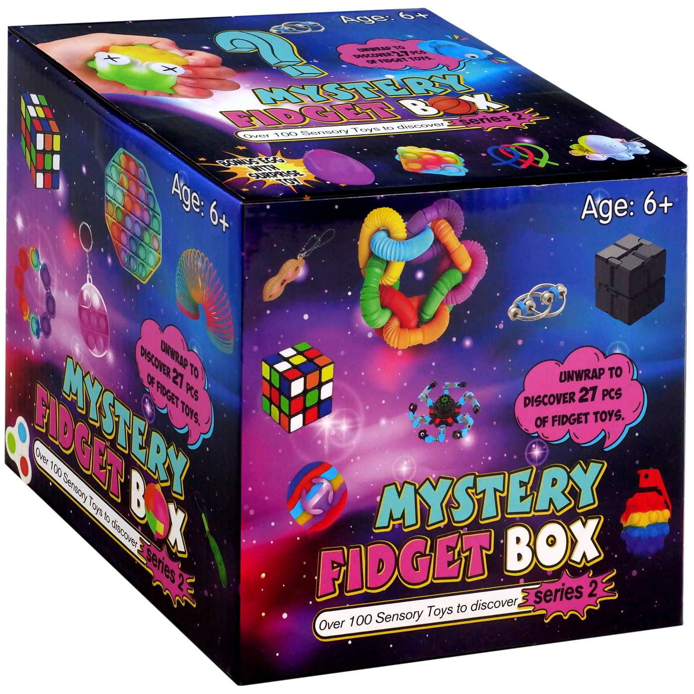 Surprise Fidget Toy Box with 27 Surprises and Bonus Kuwait Ubuy