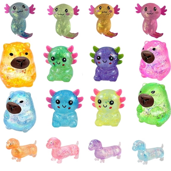 Novelty Glitter Poop Squishy