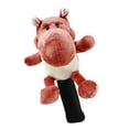 thumbnail image 1 of Novelty Golf Club Headcover Wood Driver Head Cover Replacement Protector Sleeve Red hippopotamus, 1 of 8