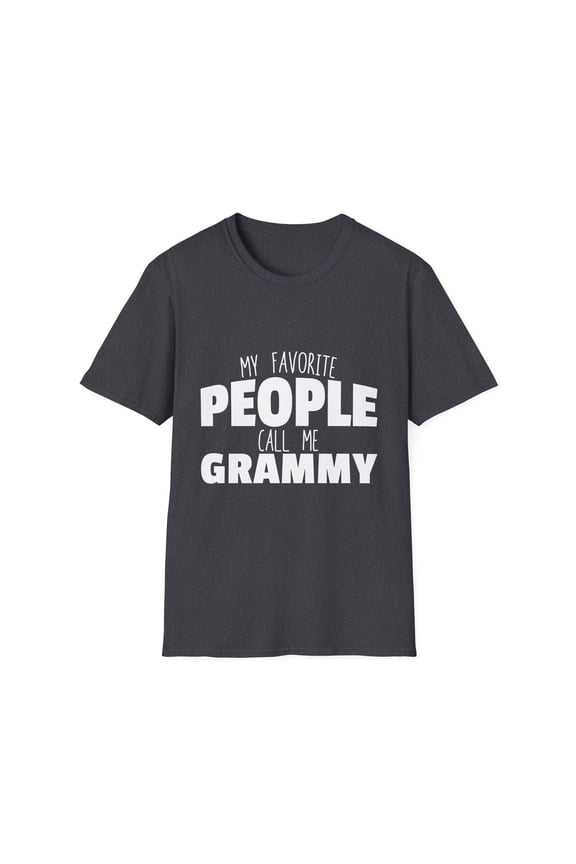 Novelty Grandma Called By Favorite People Sayings Cute Grannies Nicknames Quote Men Women Unisex Softstyle T-Shirt